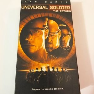 Universal Soldier: The Return VHS Action Film Cassette 90's Entertainment Retro